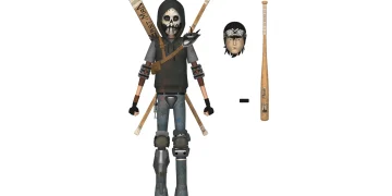 NECA anuncia figura definitiva de Casey Jones inspirada na animação de “Tartarugas Ninja” (2012)