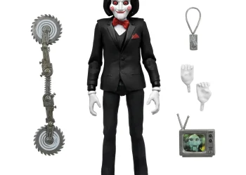 NECA anuncia figura de ação de Billy the Puppet (Fortnitemares / Fortnite x Jogos Mortais)