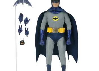 NECA anuncia figura de ação retrô do Batman (Série de TV de 1966) com roupas de tecido
