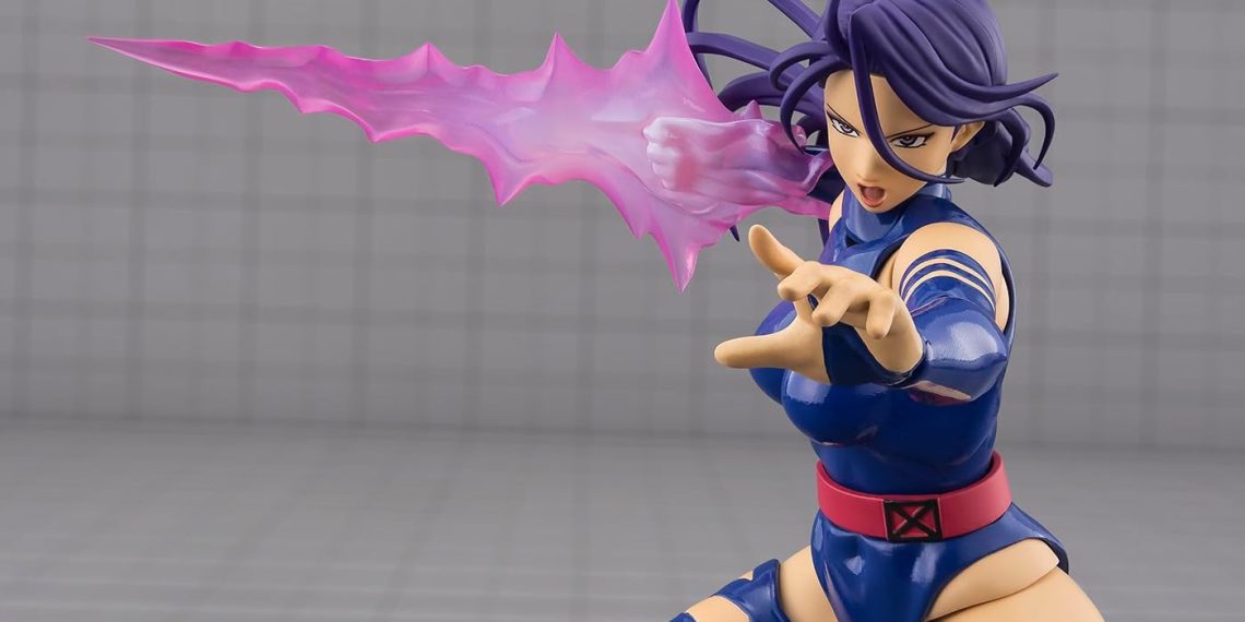 Tamashii Nations anuncia figura de ação da Psylocke (Gamerverse) na linha S.H.Figuarts