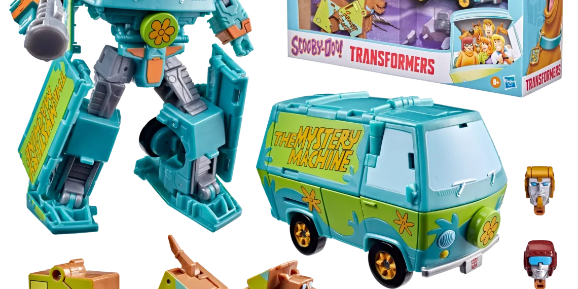 Hasbro anuncia crossover inédito de “Transformers” com “Scooby-Doo”