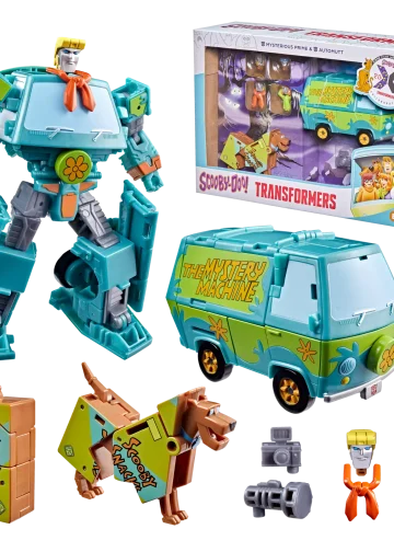 Hasbro anuncia crossover inédito de “Transformers” com “Scooby-Doo”