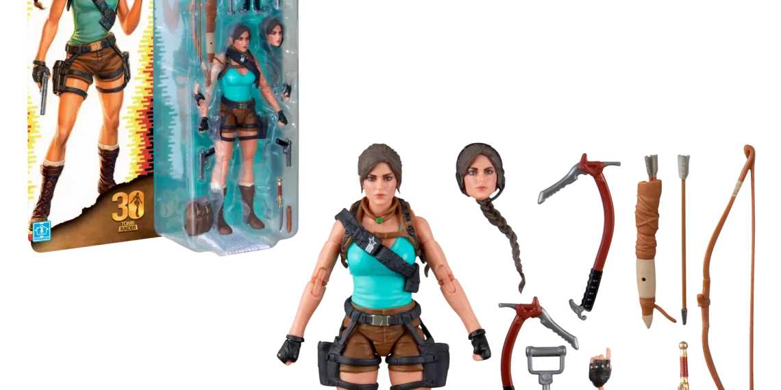 Hasbro e Crystal Dynamics anunciam crossover “G.I. Joe Classified Series x Tomb Raider: Lara Croft”