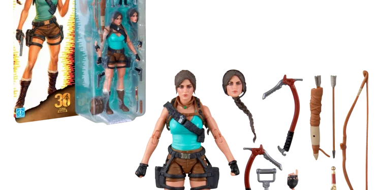 Hasbro e Crystal Dynamics anunciam crossover “G.I. Joe Classified Series x Tomb Raider: Lara Croft”