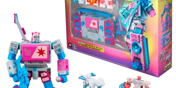Hasbro anuncia crossover inédito “Transformers x Jem e as Hologramas: Autobot Blaster e Cassetes”