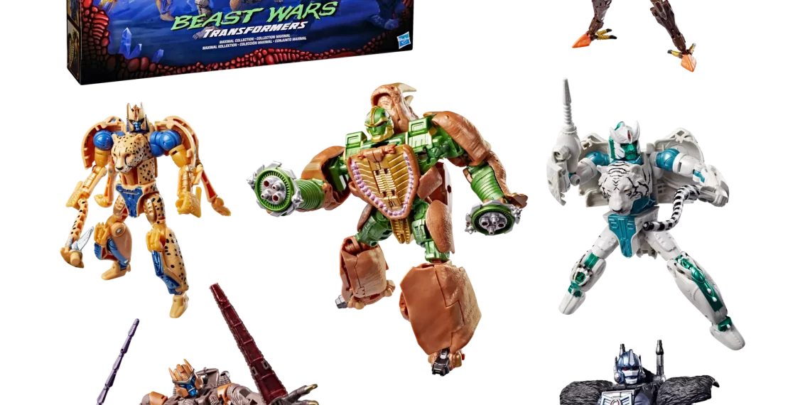 Hasbro anuncia “Transformers Beast Wars Maximal Collection” em celebração aos 30 anos da franquia