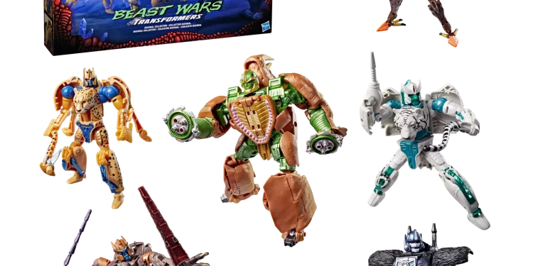 Hasbro anuncia “Transformers Beast Wars Maximal Collection” em celebração aos 30 anos da franquia