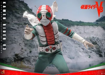 Hot Toys anuncia figura colecionável do “Kamen Rider V3” (Edição Especial) em escala 1/6