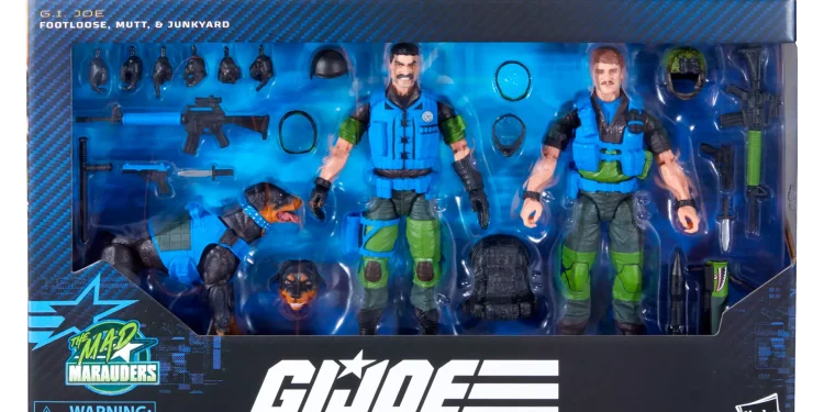 Hasbro anuncia novo conjunto “Mad Marauders” para a linha G.I. Joe Classified Series