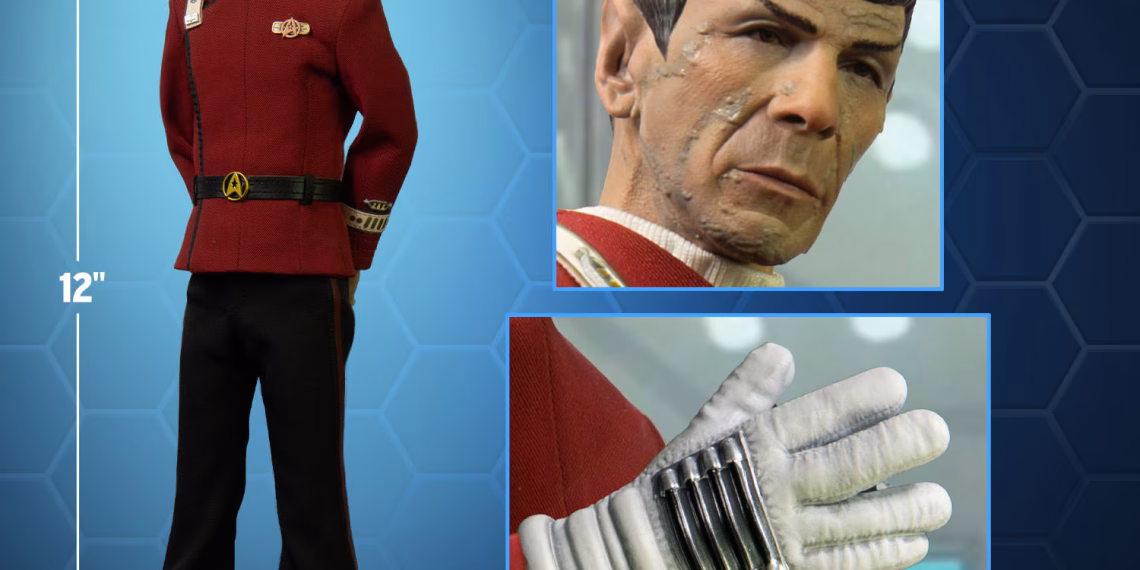 Despedida Lendária: EXO-6 Imortaliza o Sacrifício de Spock em Star Trek II na Escala 1/6
